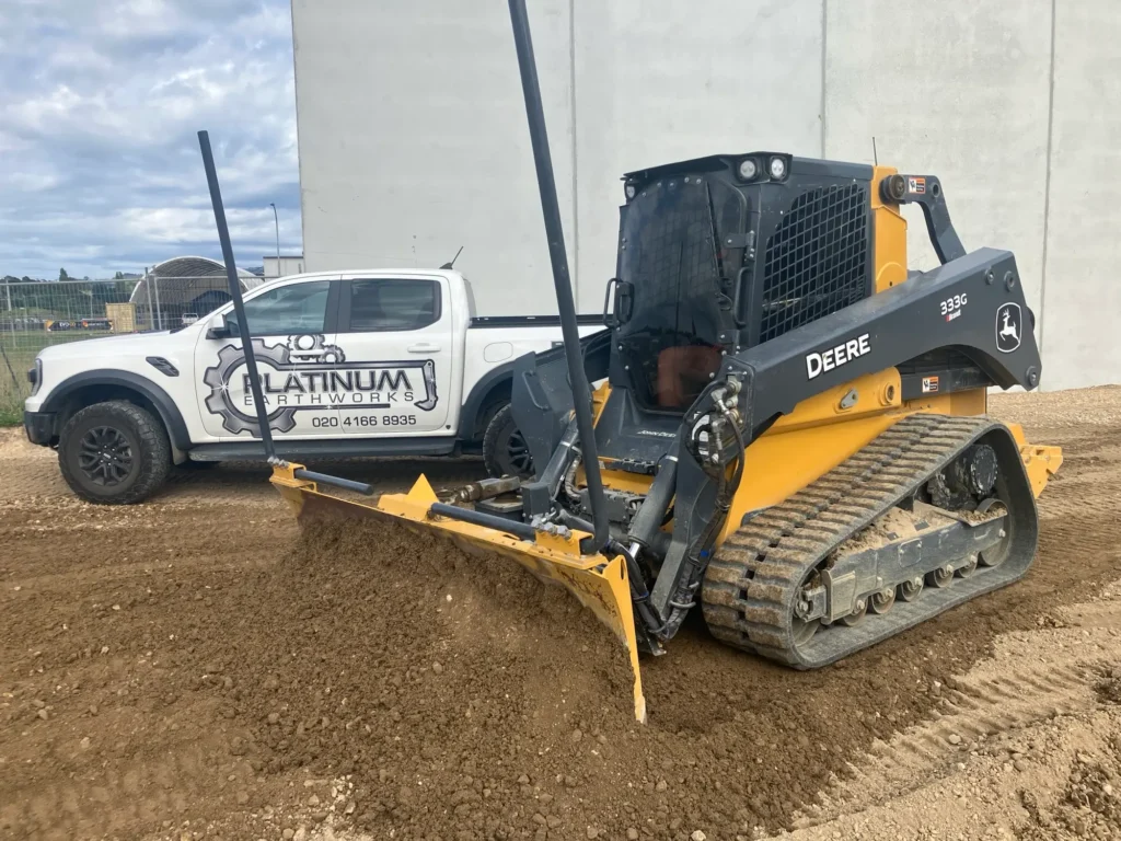 Site Preparation service in action by Retaining Walls Tauranga using advanced grading equipment—learn more about our capabilities on the About Us page.